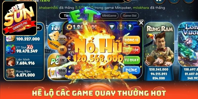 Game Quay Thưởng Hot - Điểm Danh 5 Siêu Phẩm Ăn Khách 2026 3 Hé lộ các game quay thưởng hot