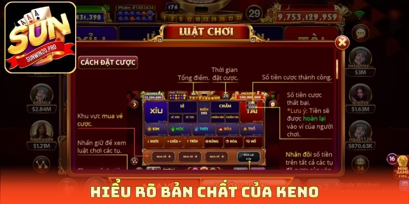 Kinh Nghiệm Chơi Keno - 4 Chiến Thuật Bao Khung Ôm Hũ Vàng 2 Hiểu rõ bản chất của keno