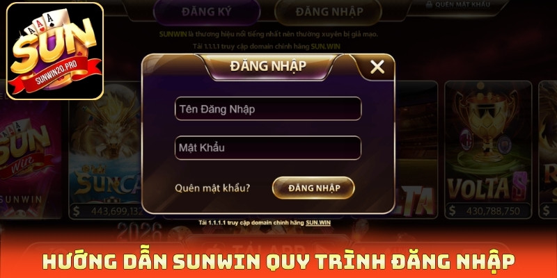 Hướng Dẫn Sunwin Chi Tiết Cho Những Người Mới Bắt Đầu 2 Hướng dẫn Sunwin về quy trình đăng nhập