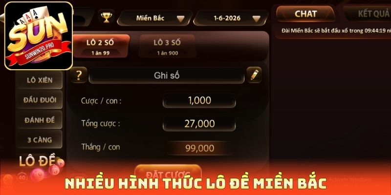 Lô Đề Miền Bắc - Soi Cầu Chốt Số Chuẩn, Săn Lộc Cùng Sunwin 3 Nhiều hình thức lô đề miền Bắc