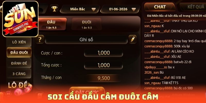 Soi Cầu Lô Đẹp - Công Thức Săn Lô, Chốt Số Cực Mượt Tại Sunwin 3 Soi cầu đầu câm đuôi câm
