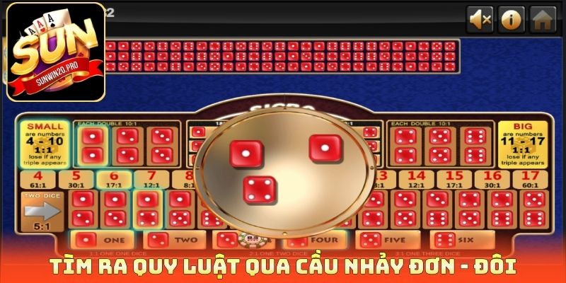 Tìm ra quy luật qua cầu nhảy đơn - đôi