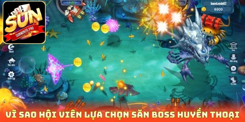 Boss Cá Khủng Online - Đại Chiến Săn Thưởng Nhận Quà Khủng 3 Vì sao hội viên lựa chọn săn boss huyền thoại
